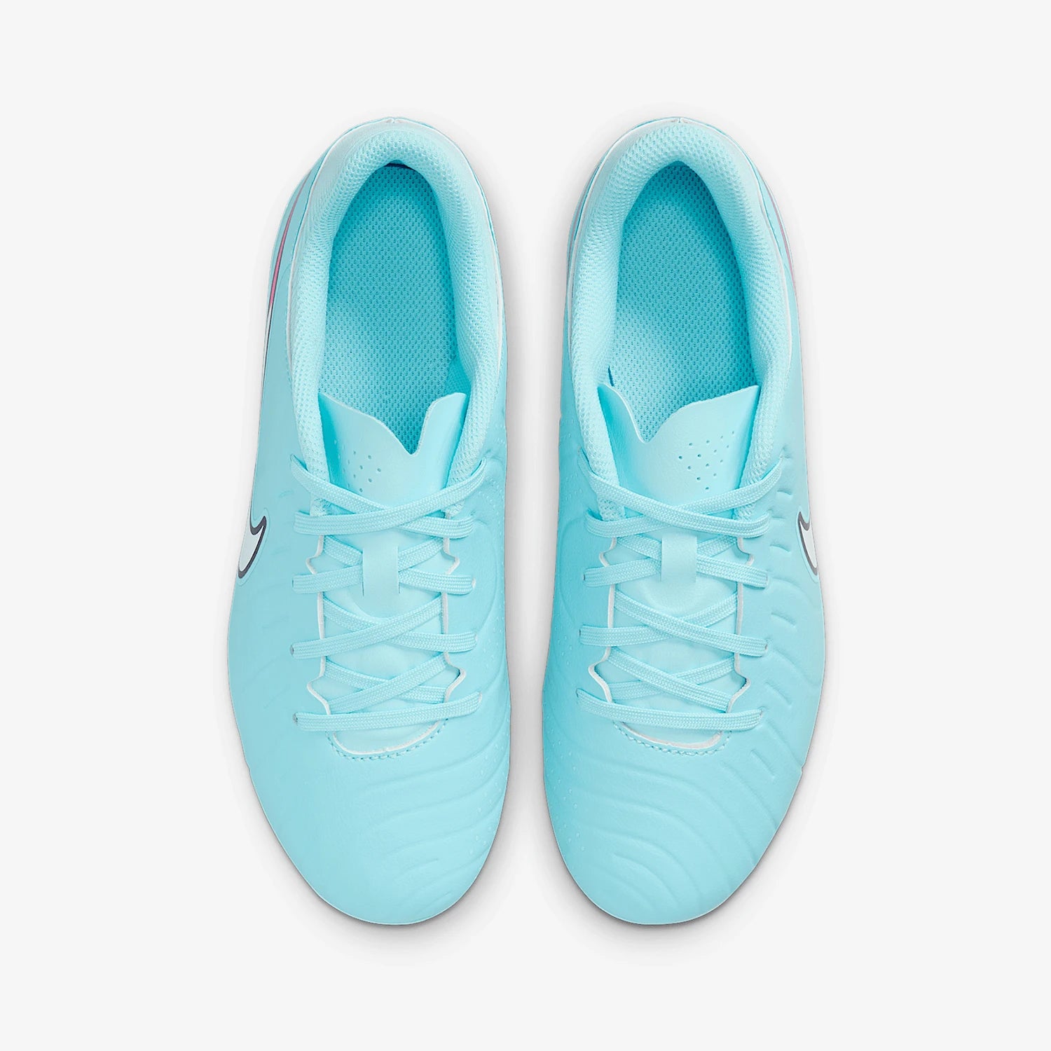 Nike genuine 2025 children's low cut lightweight, anti slip and wear-resistant football shoes DV4348-401