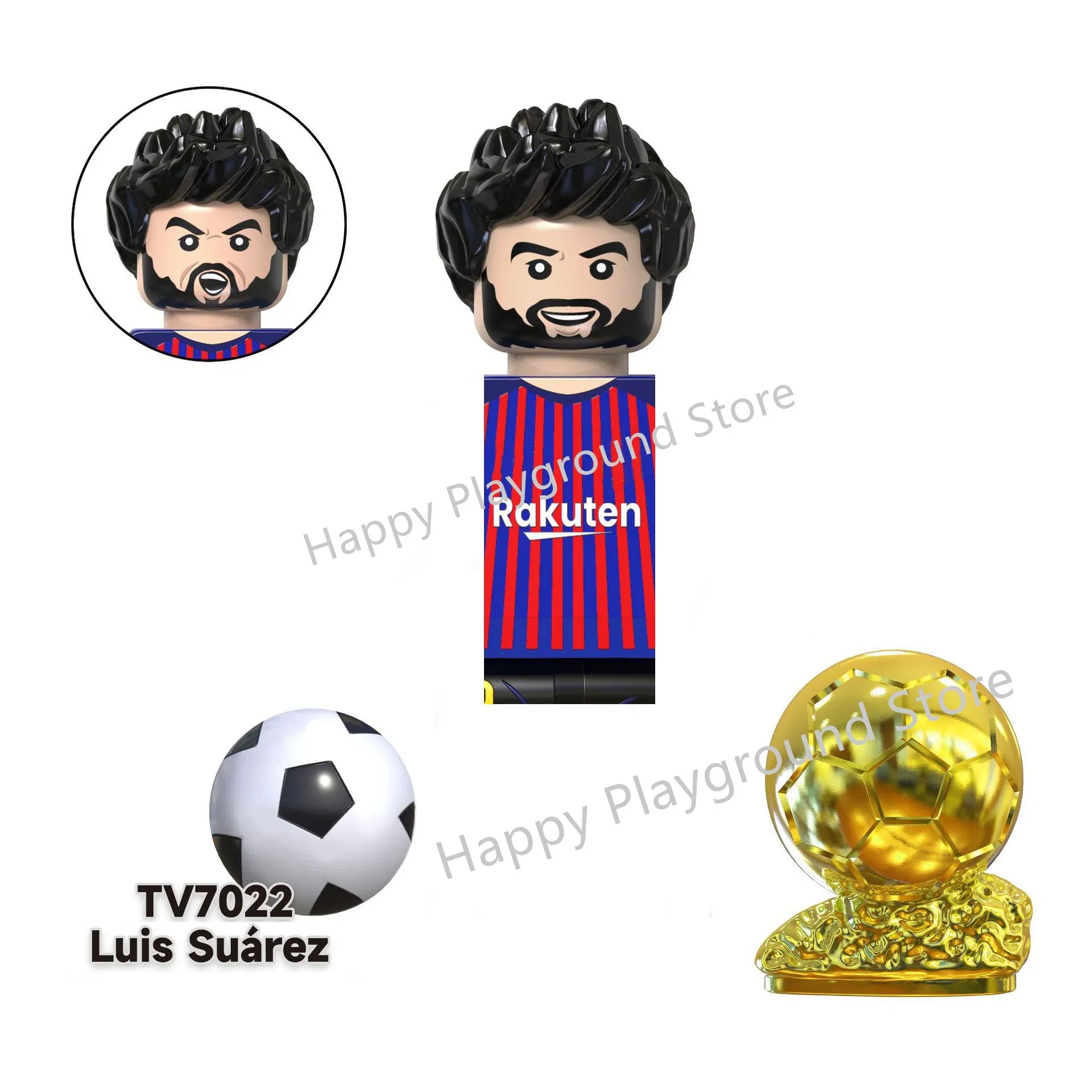 Football Stars Figure Sport Player Bailey Messi Ronaldo Building Blocks Bricks Mini Action Figures Toys For Kids Christmas Gifts