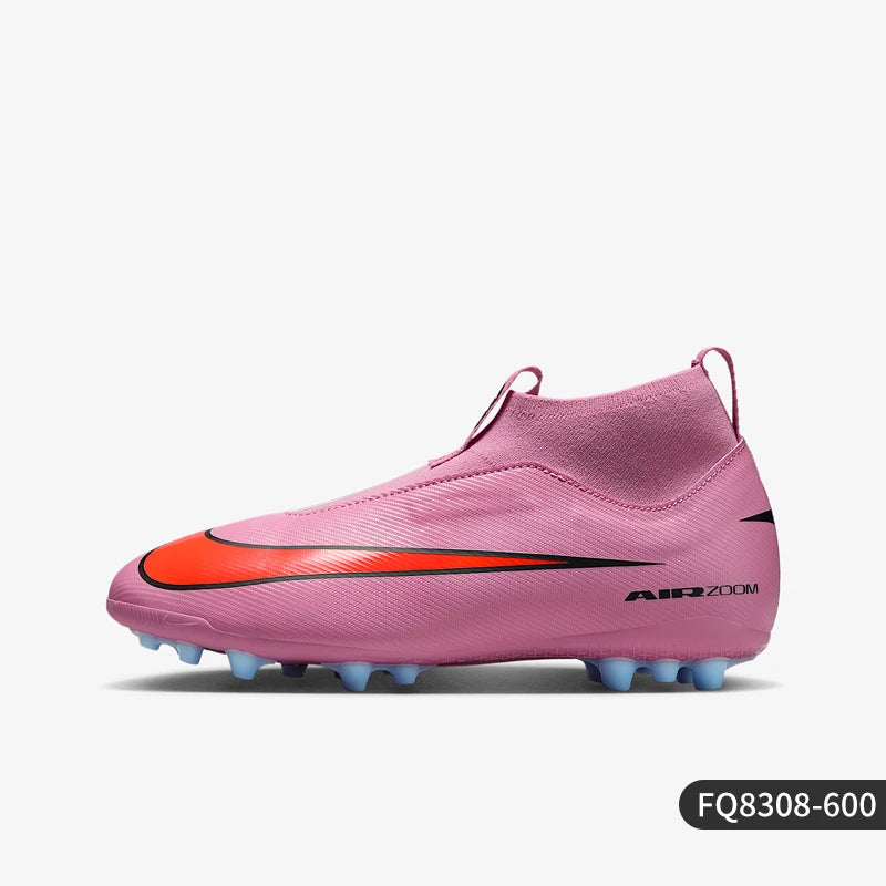 Nike Genuine Superfly 10 Kids Mid-Top Durable Training Soccer Shoes FQ8308-600