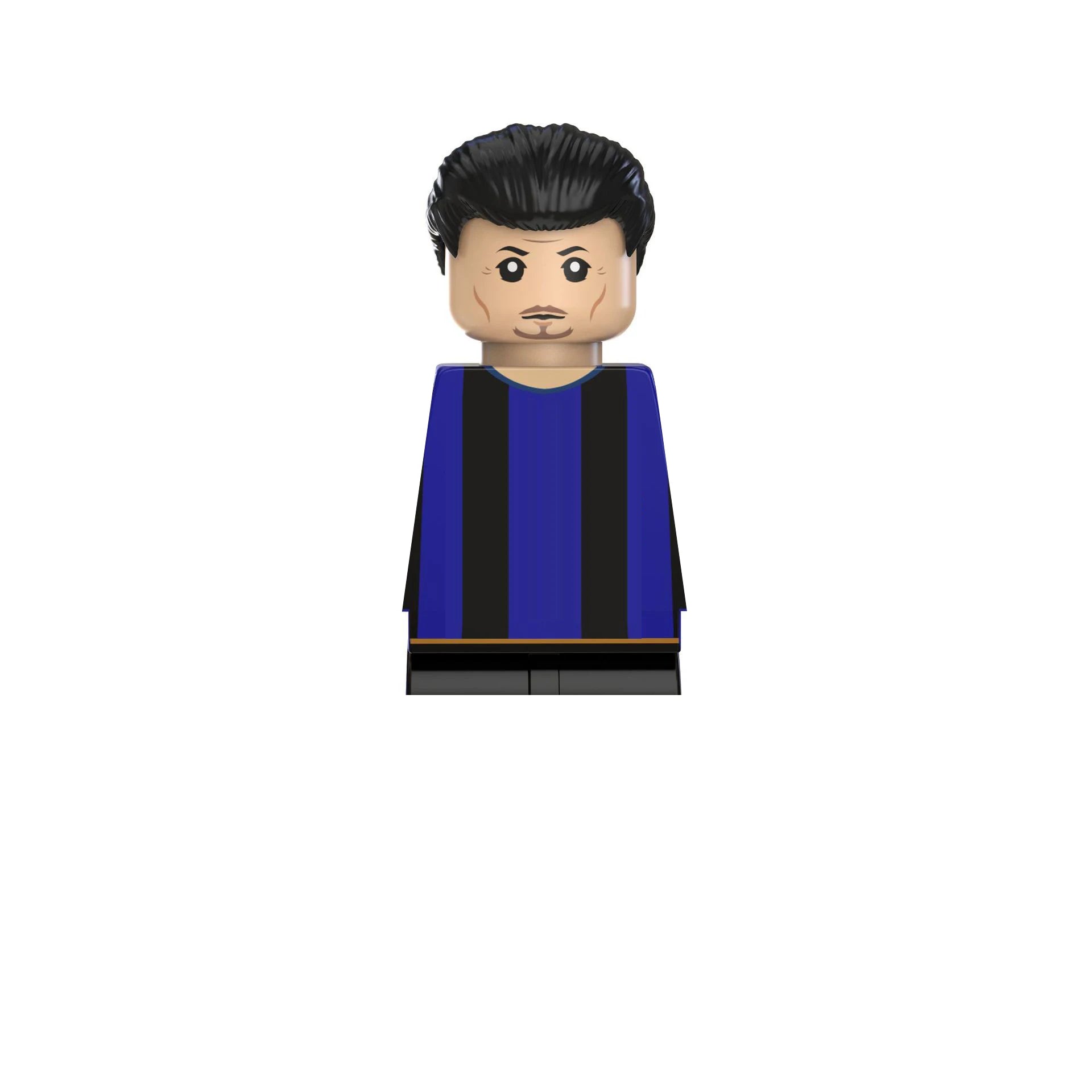 2024 NEW World Famous Football Players Keychain Figurine Messi Ronaldo Neymar Mini Action Building Block Model Toy Kids Gifts