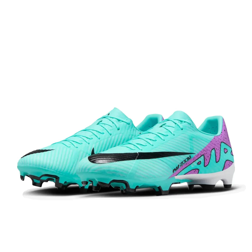 Nike Zoom Vapor 15 Assassin 15 Academy Round Toe Comfort MGFG (Rubber Studs) Soccer Cleats Unisex Lake Green DJ5631-300