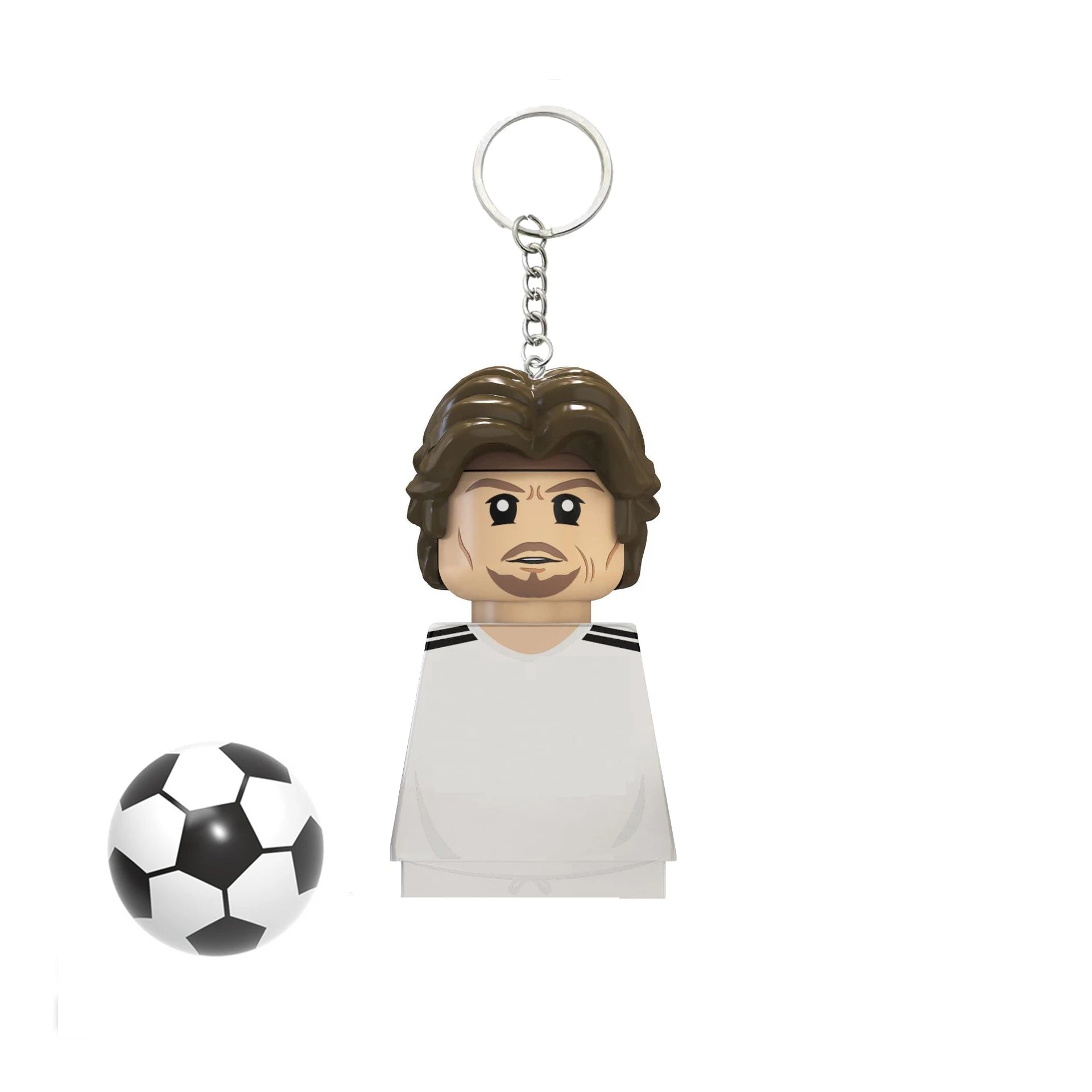 2024 NEW Football Players Keychain Figurine Messi Ronaldo Neymar Mini Action Building Block Model Toy Children's Birthday Gifts