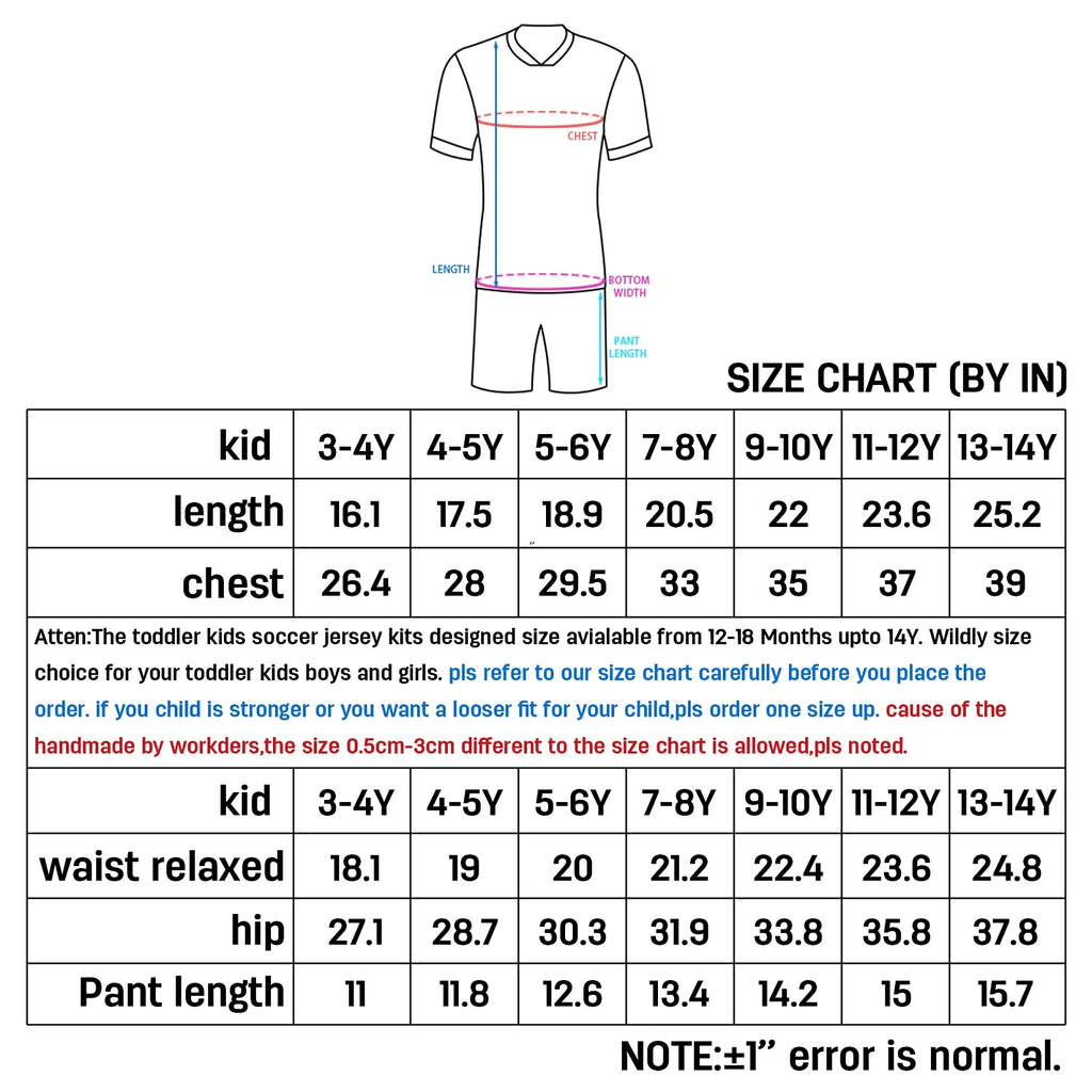 Ireland Kids Soccer Jersey Shorts Set Custom Football Kit Youth Training Uniform Personalized Name Number Football Shirt 3-14Y