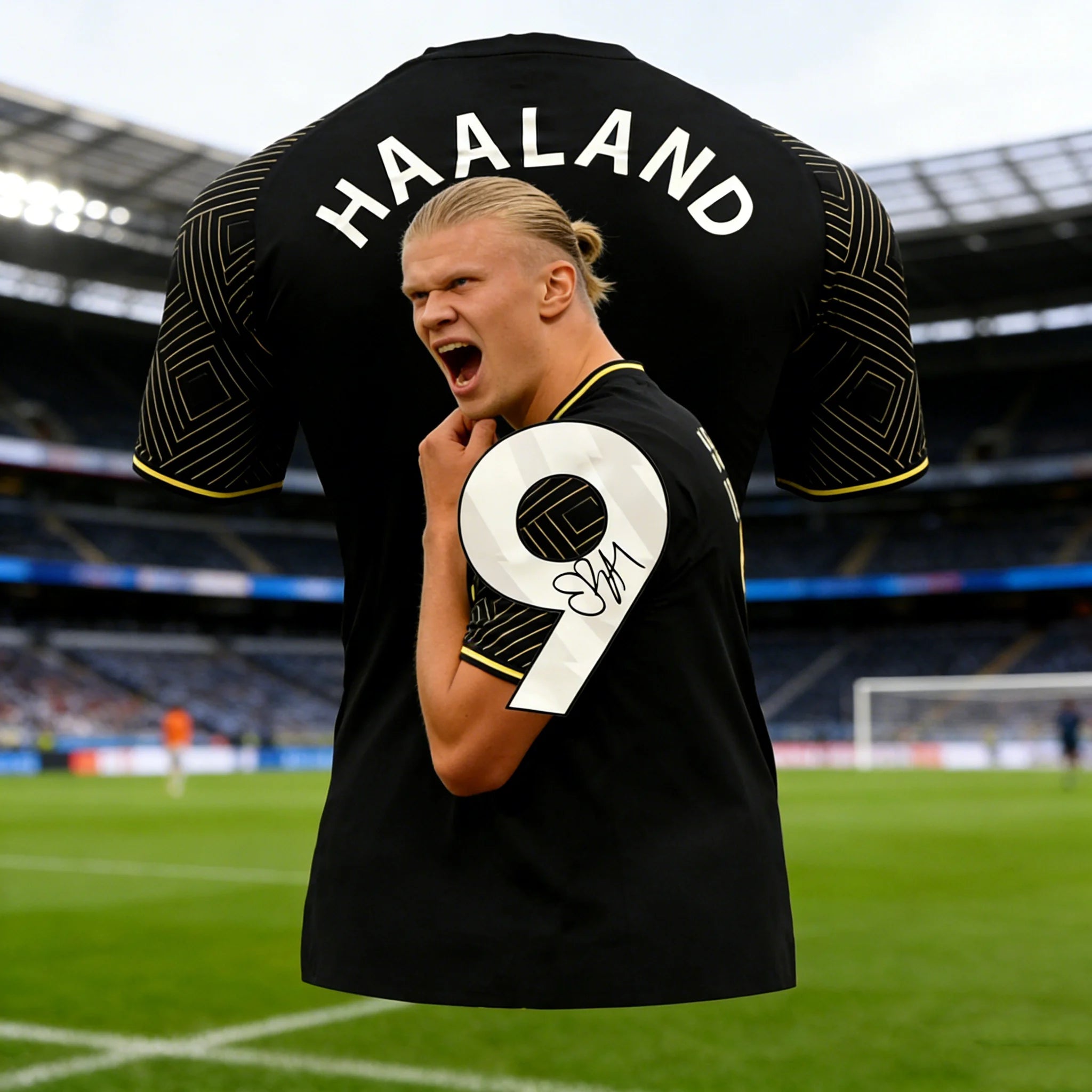 2026 Exclusive Souvenir: Erin Harland Signs with Manchester City for Smart Design Football Jersey Summer Men's Football T-Shirt