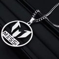 Lionel Messi Stainless Steel Necklace Football Soccer Star Cristiano Ronaldo Leo Messi Pendant Clavicle Charming Jewelry Gifts
