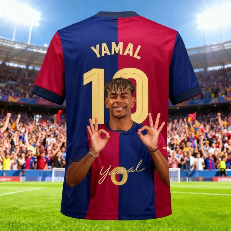 2026 High-quality Yamal # 10 Football Fans 3D Printed T-shirts, Men's and Women's Summer Tops, Casual Sportswear