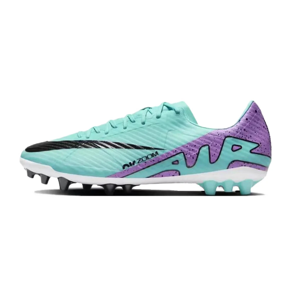 Nike Zoom Vapor 15 Assassin 15 Academy Round Toe Comfort MGFG (Rubber Studs) Soccer Cleats Unisex Lake Green DJ5631-300
