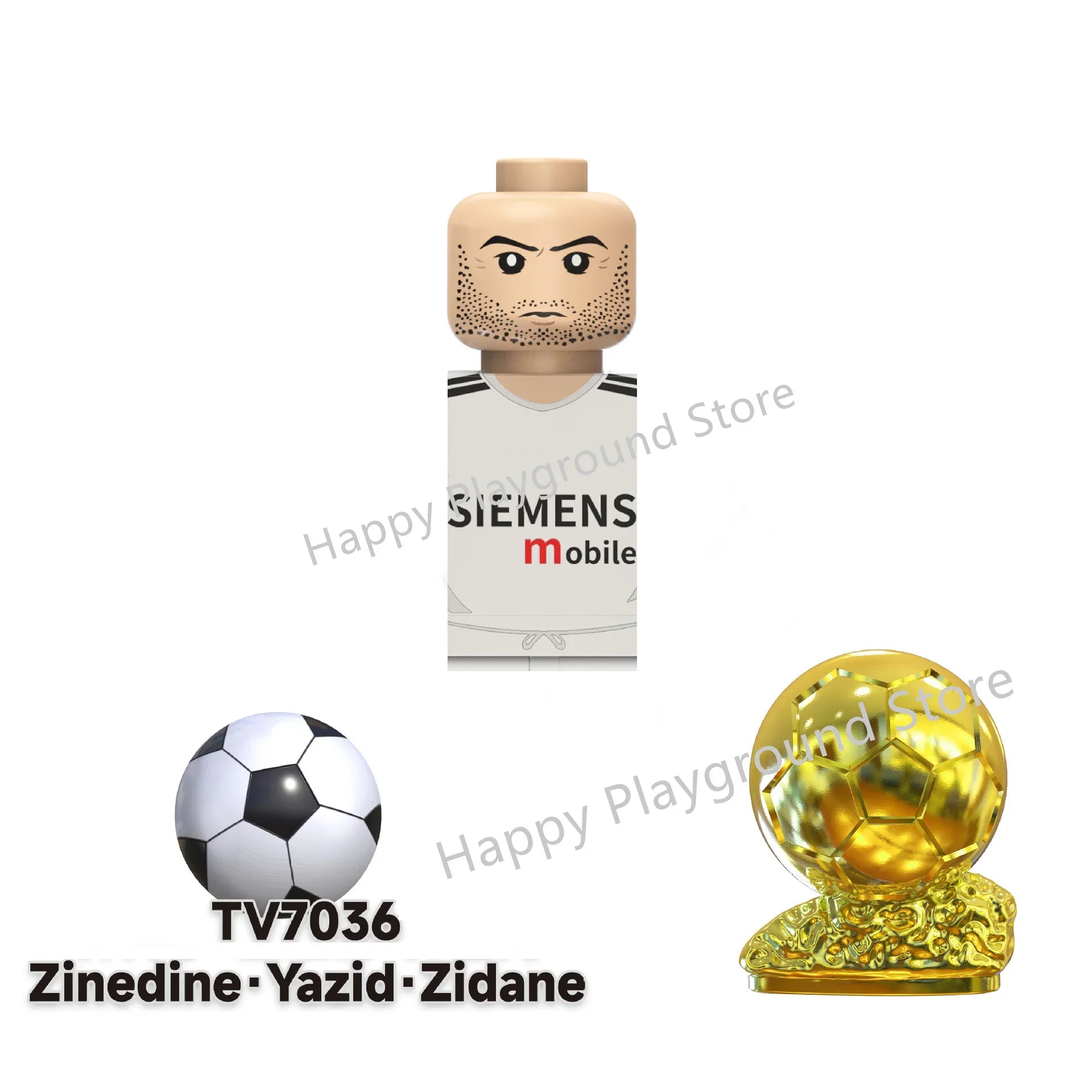 Football Stars Figure Sport Player Bailey Messi Ronaldo Building Blocks Bricks Mini Action Figures Toys For Kids Christmas Gifts