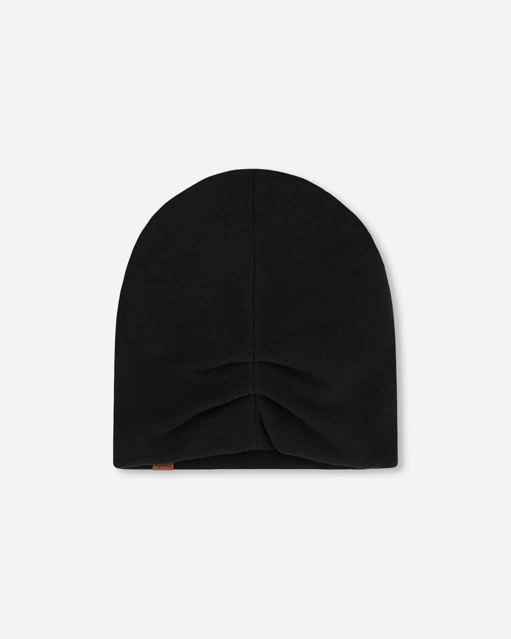 Stretch Jersey Beanie Black