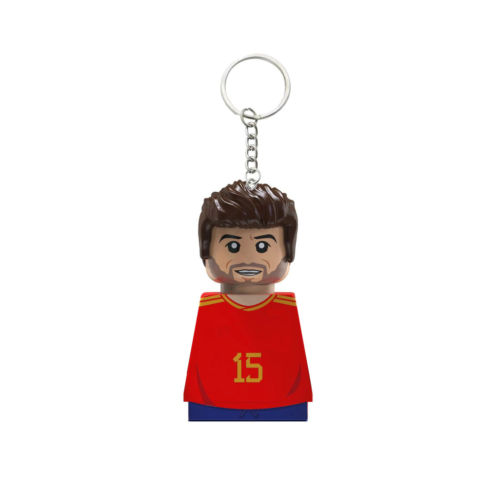 2024 NEW World Famous Football Players Keychain Figurine Messi Ronaldo Neymar Mini Action Building Block Model Toy Kids Gifts