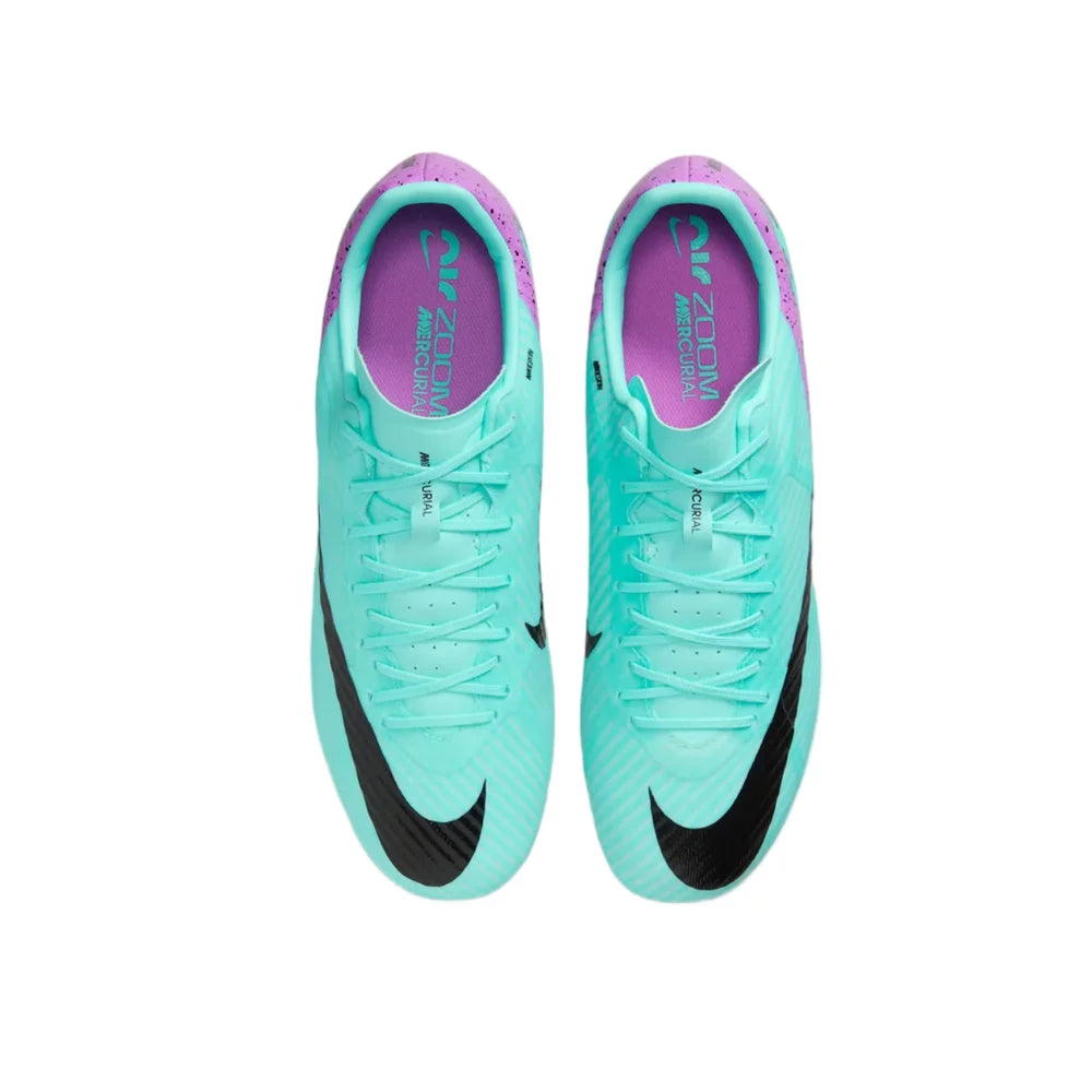 Nike Zoom Vapor 15 Assassin 15 Academy Round Toe Comfort MGFG (Rubber Studs) Soccer Cleats Unisex Lake Green DJ5631-300