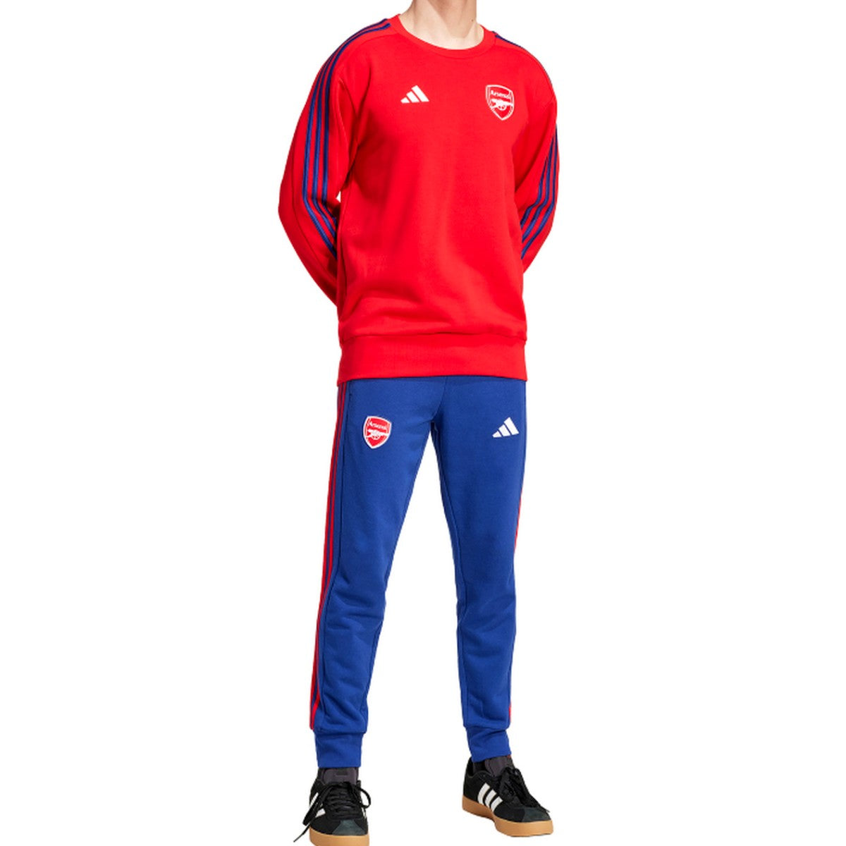 Arsenal FC Casual 3S presentation sweat tracksuit 2024/25 - Adidas
