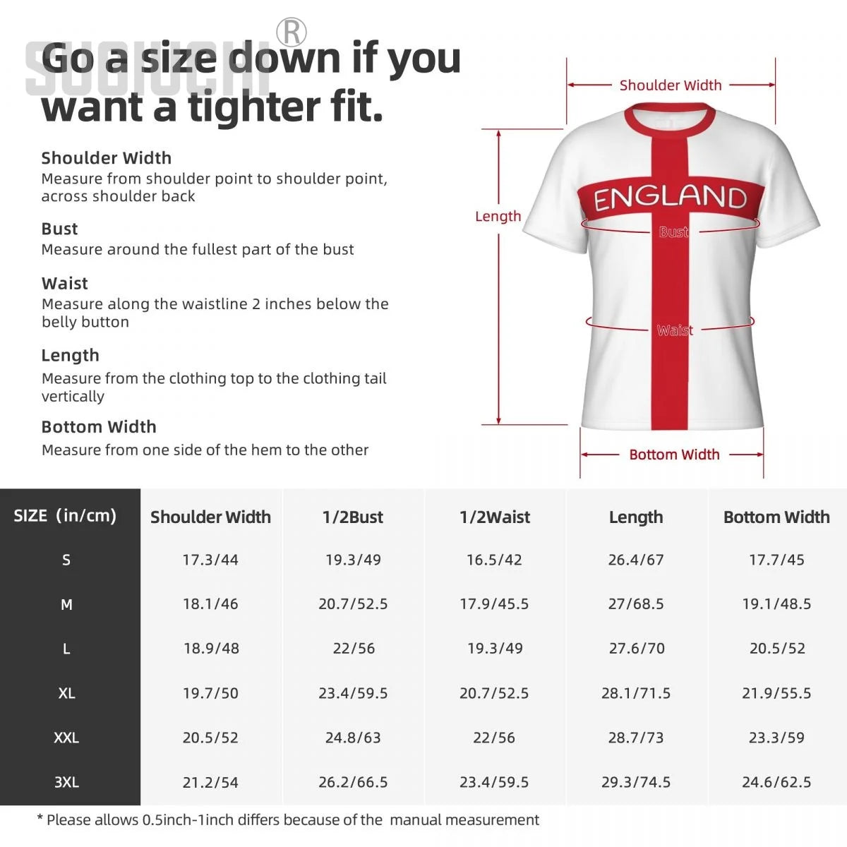 Tight Sports T-shirt England Flag Emblem 3D For Men Women Tees jersey Clothes Soccer Football Fans Gift Patriotic T shirt