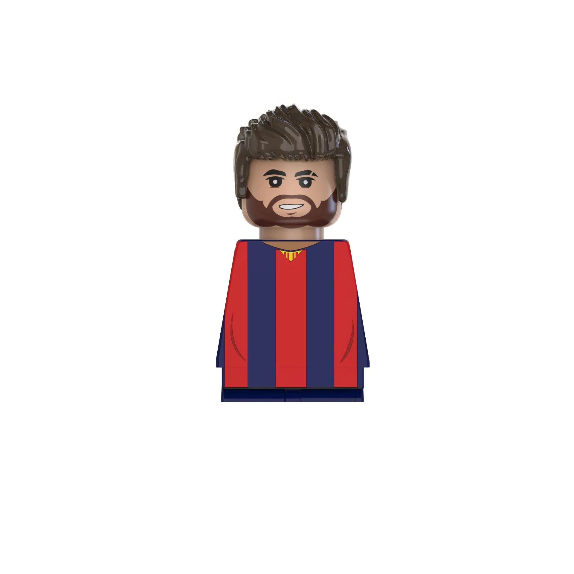2024 NEW World Famous Football Players Keychain Figurine Messi Ronaldo Neymar Mini Action Building Block Model Toy Kids Gifts