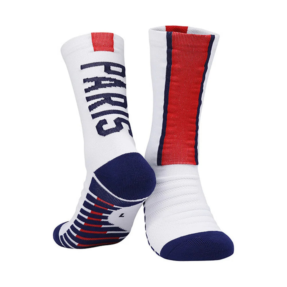 Football Kids 10# 2025 Socks New Yellow Blue Number Soccer Men's Sports Short Socks Outdoor Running Fast-drying Breathable Non-S