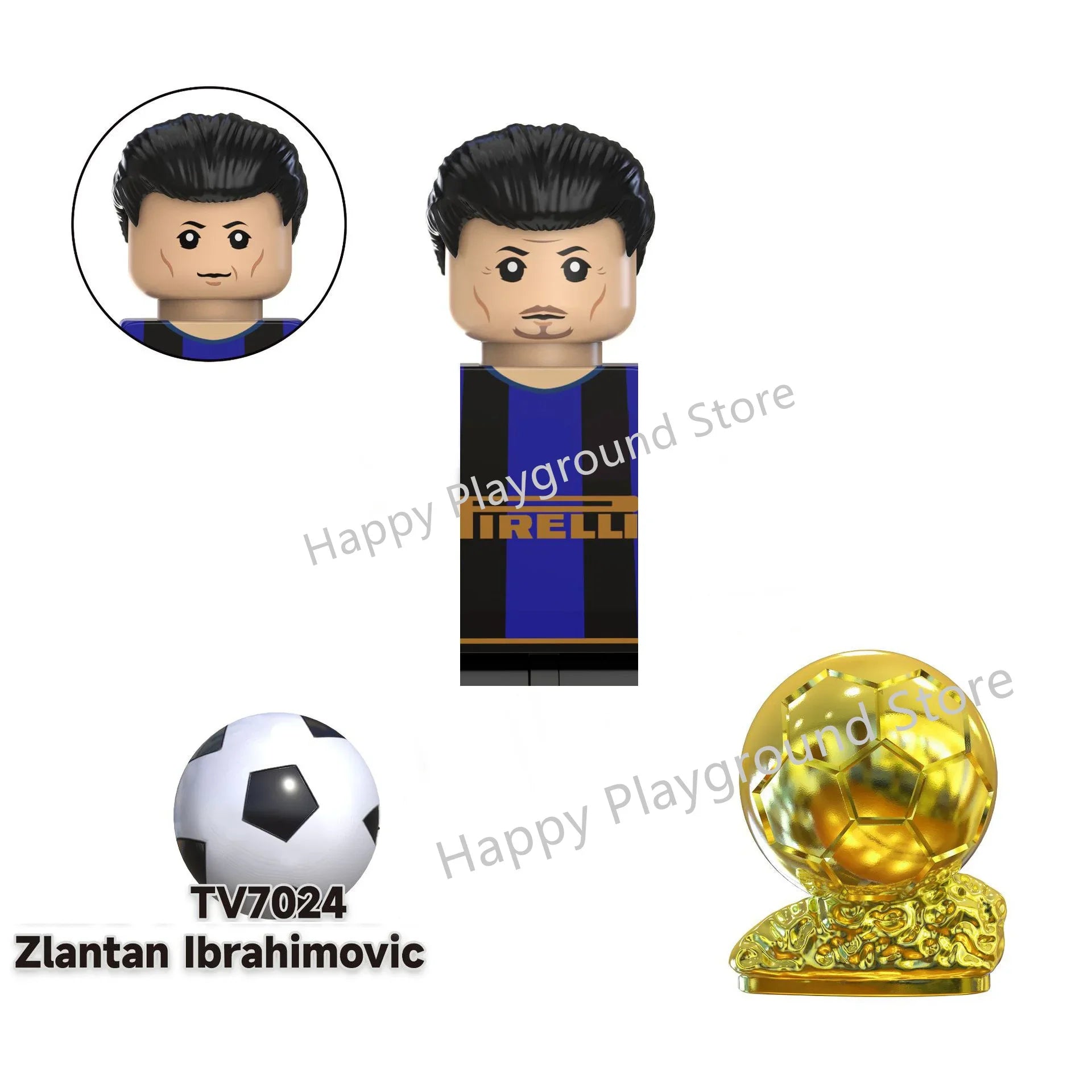 Football Stars Figure Sport Player Bailey Messi Ronaldo Building Blocks Bricks Mini Action Figures Toys For Kids Christmas Gifts