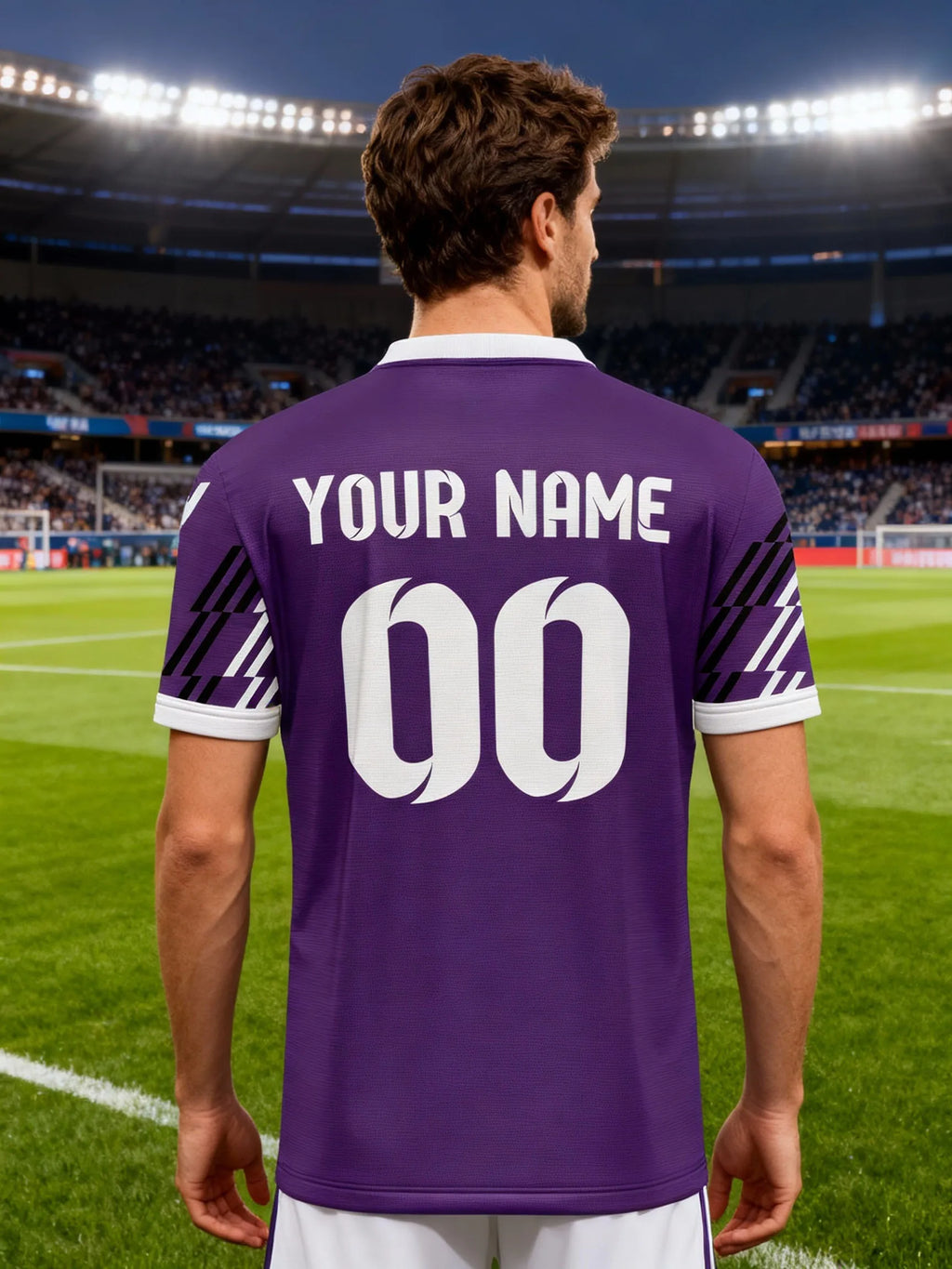 Custom Soccer Jersey With Custom Image, Number And Name, pro player professional match gear