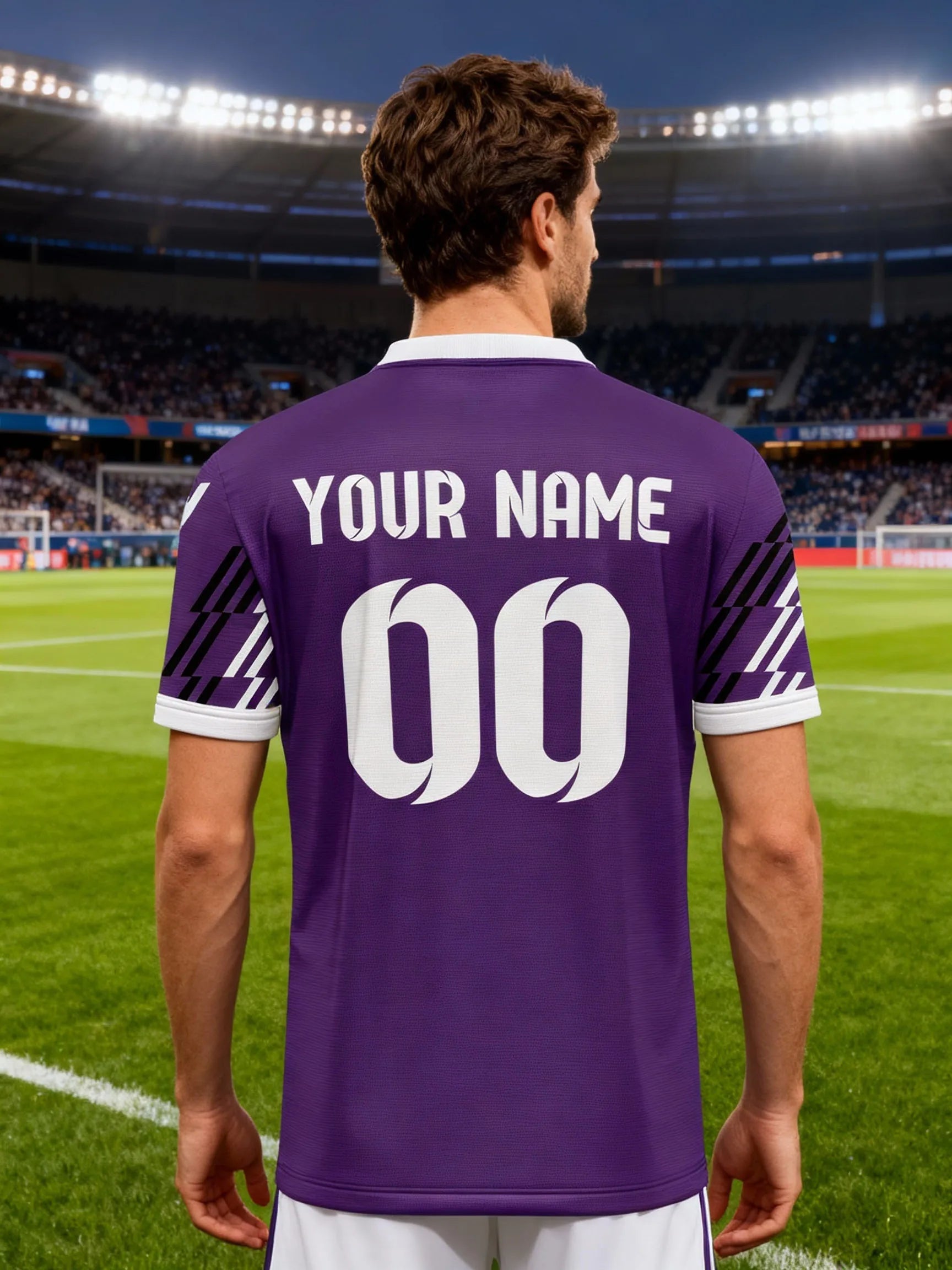 Custom Soccer Jersey With Custom Image, Number And Name, pro player professional match gear