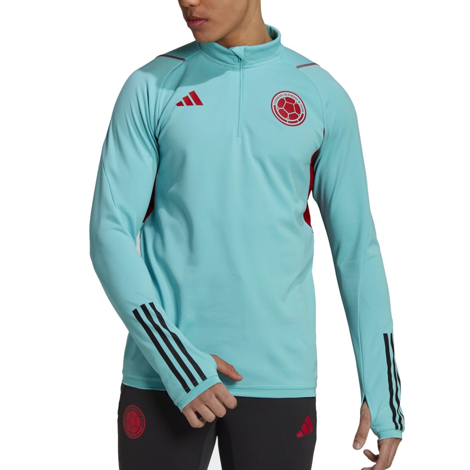 Colombia training technical Soccer sweat top 2022/23 - Adidas