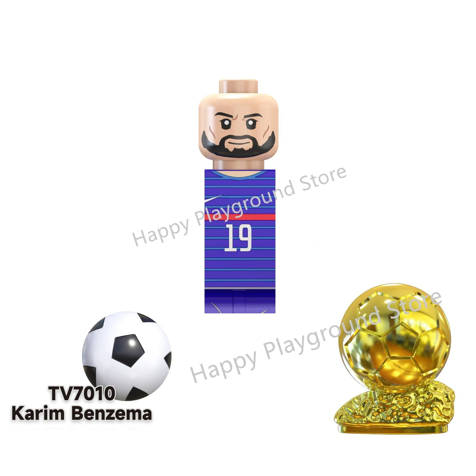 Football Stars Figure Sport Player Bailey Messi Ronaldo Building Blocks Bricks Mini Action Figures Toys For Kids Christmas Gifts