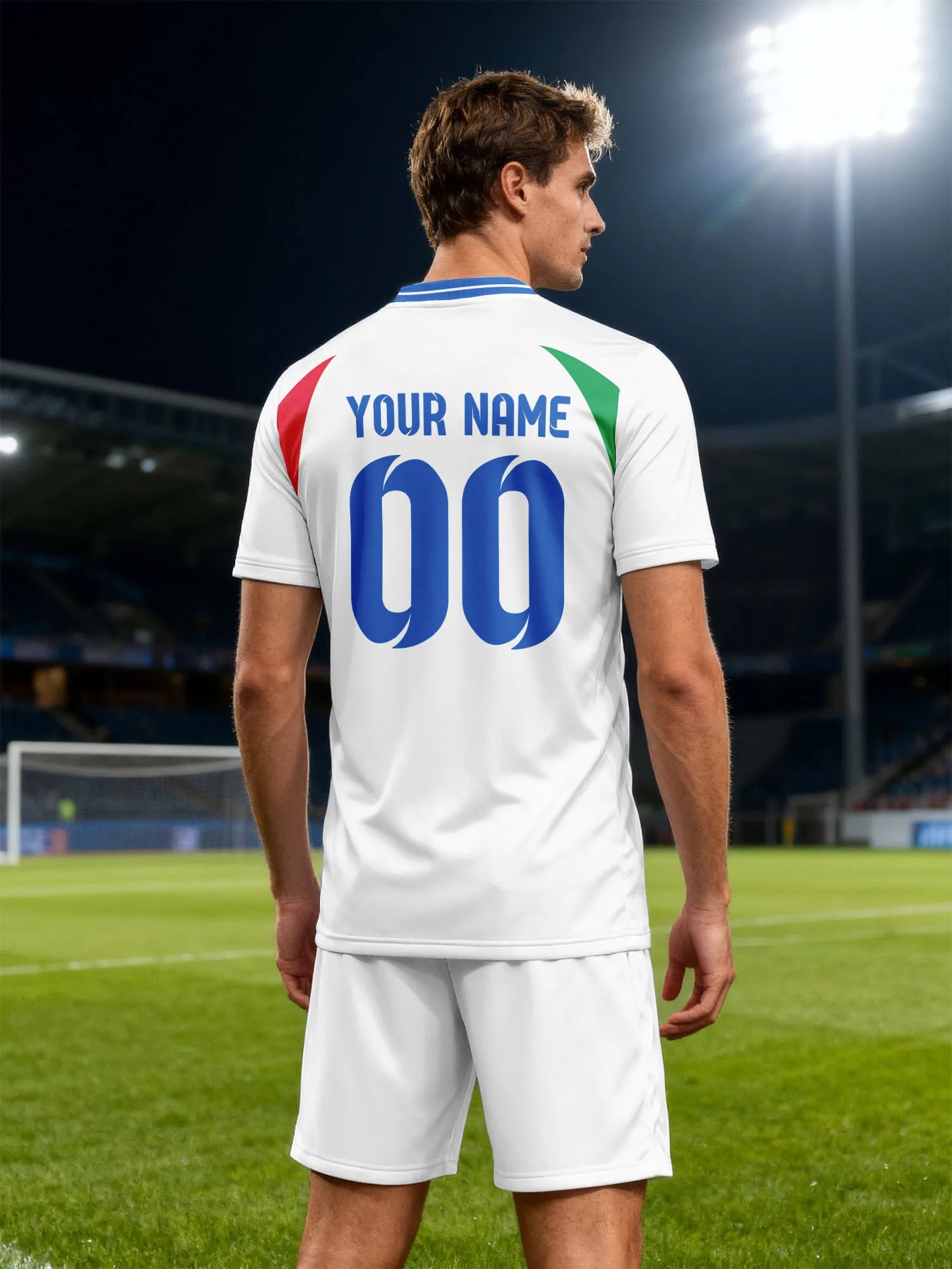 Custom Soccer Jersey With Custom Image, Number And Name, university student athlete team wear