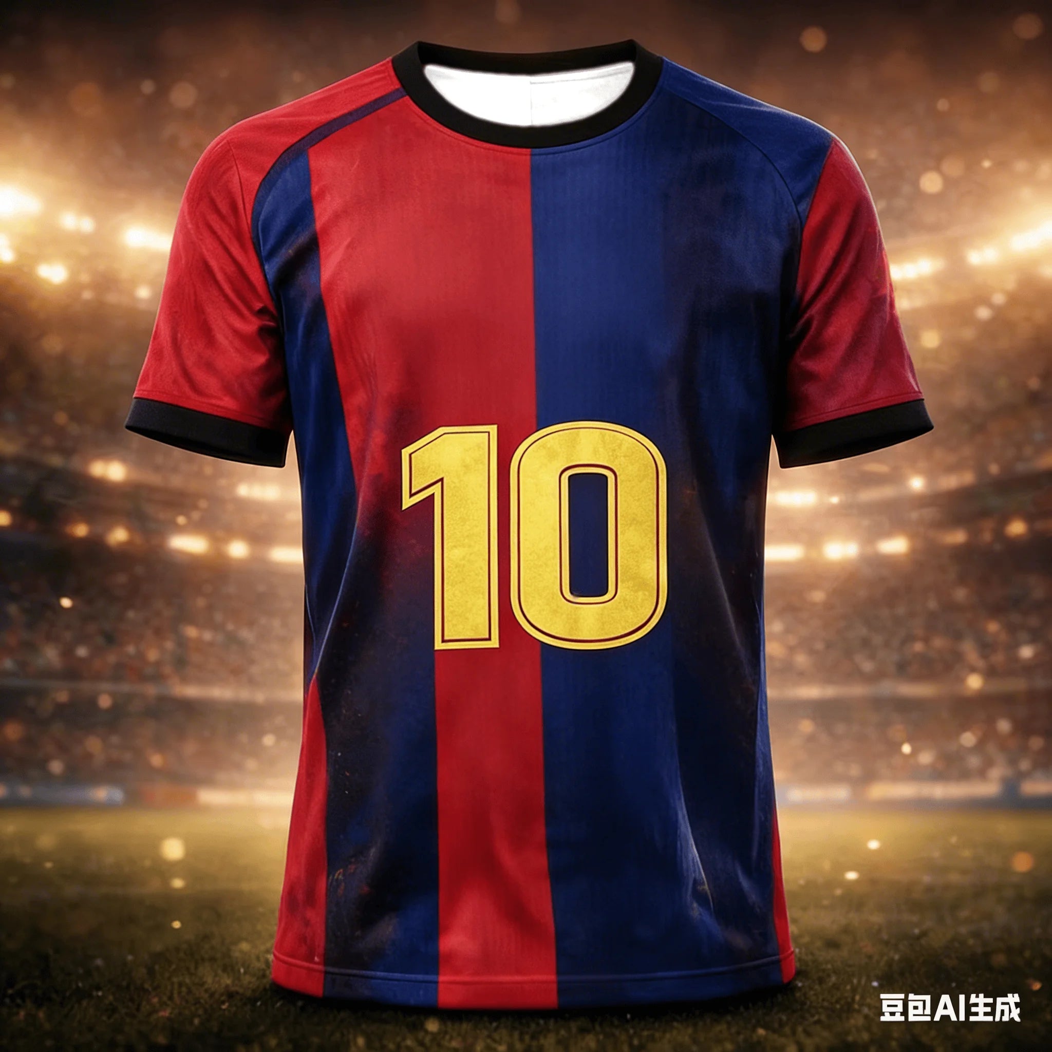 Summer New Style # Yamal No.10 #Signature Football Shirt Adult/Children Large Loose Sports Short Sleeved Shorts Quick Drying Set