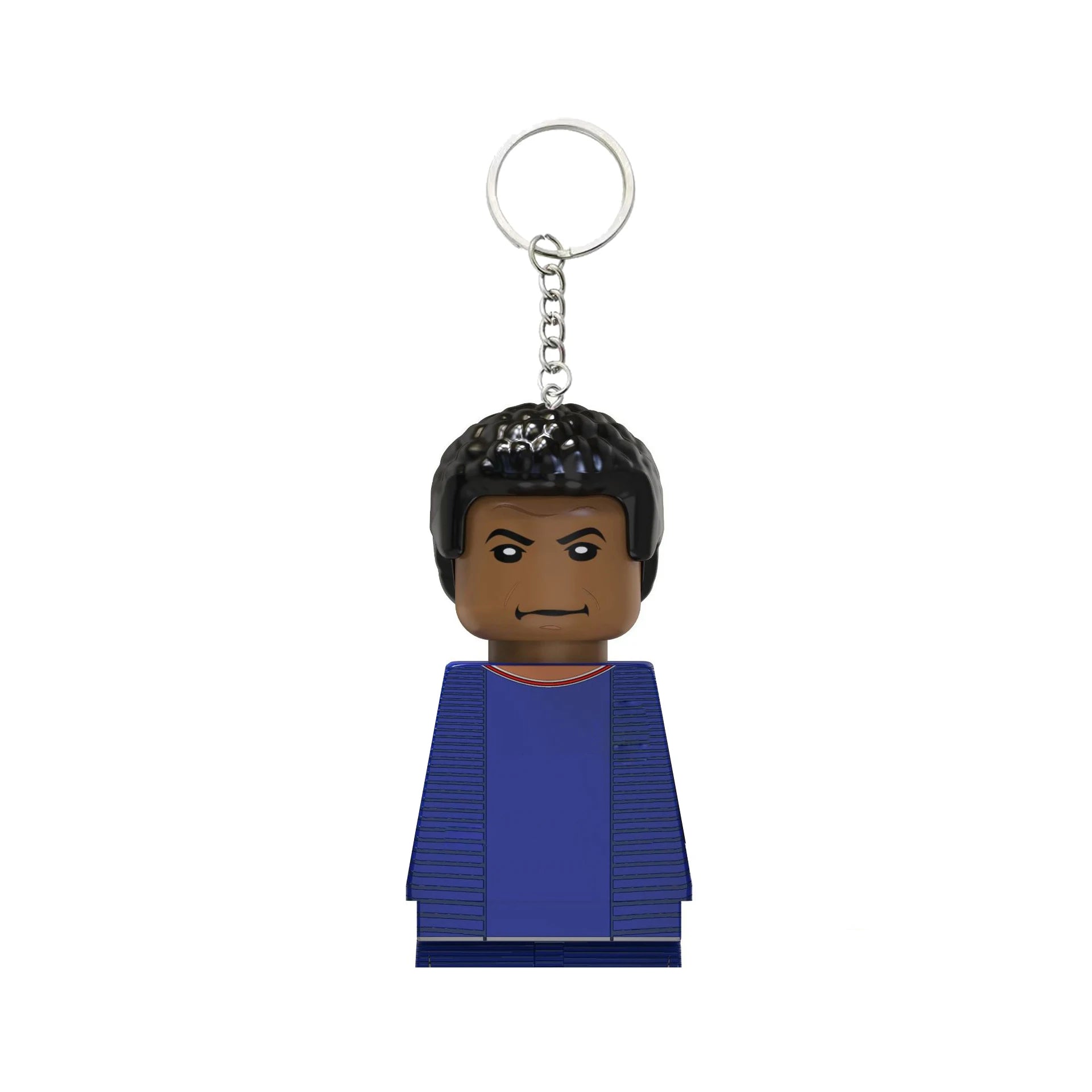 2024 NEW World Famous Football Players Keychain Figurine Messi Ronaldo Neymar Mini Action Building Block Model Toy Kids Gifts
