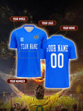 Custom Soccer Jersey With Custom Image, Number And Name, street fashion casual football fan apparel