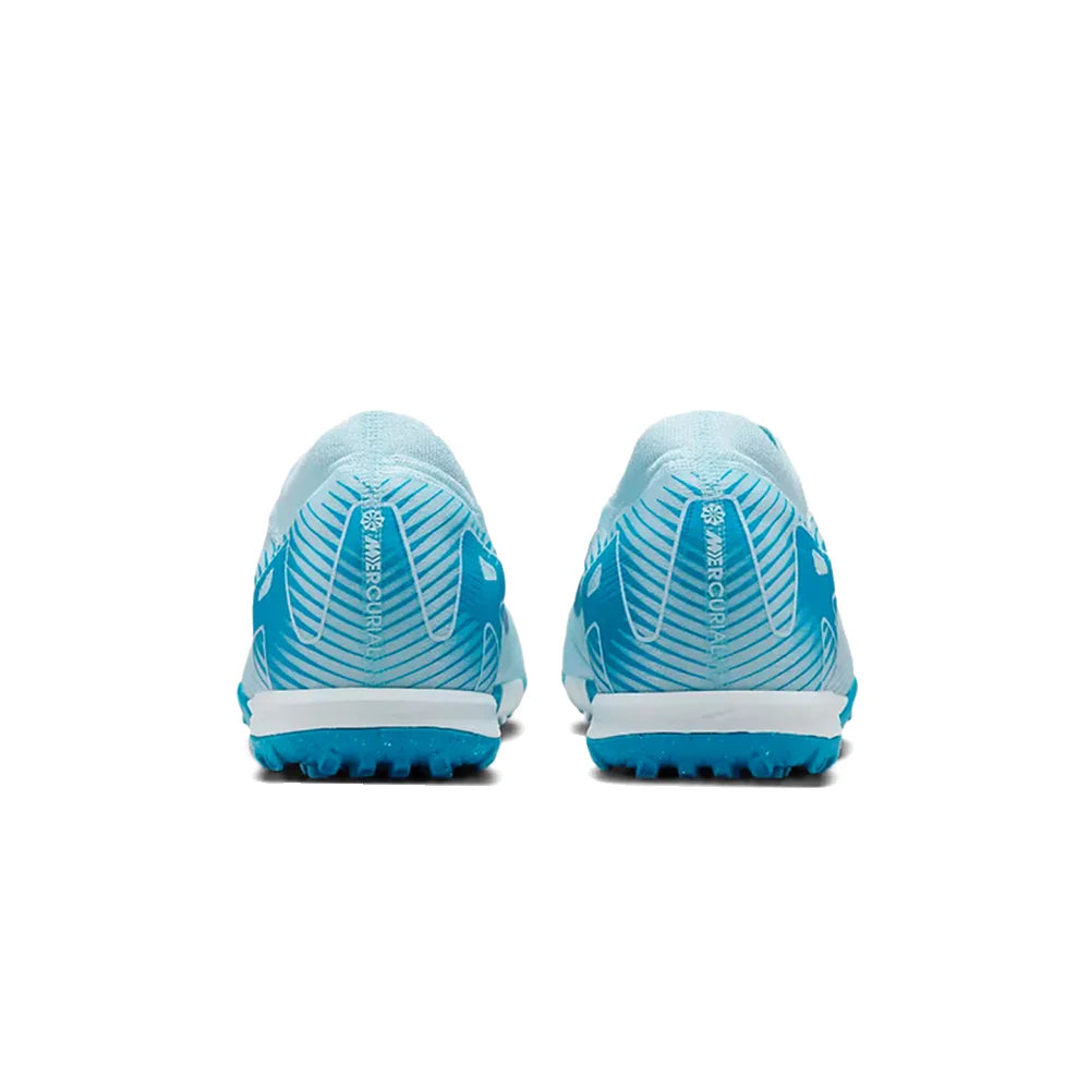 Nike Mercurial Vapor 16 Pro Zoom Vapor 16 Pro TF (Rubber Studs) Anti-Slip Durable Soccer Cleats Men's White/Blue FQ8687-400