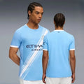 England Manchester Men's Football Jersey Set Short Sleeve Soccer Uniform with Shorts Quick Dry Training Kit Gift Football Fans