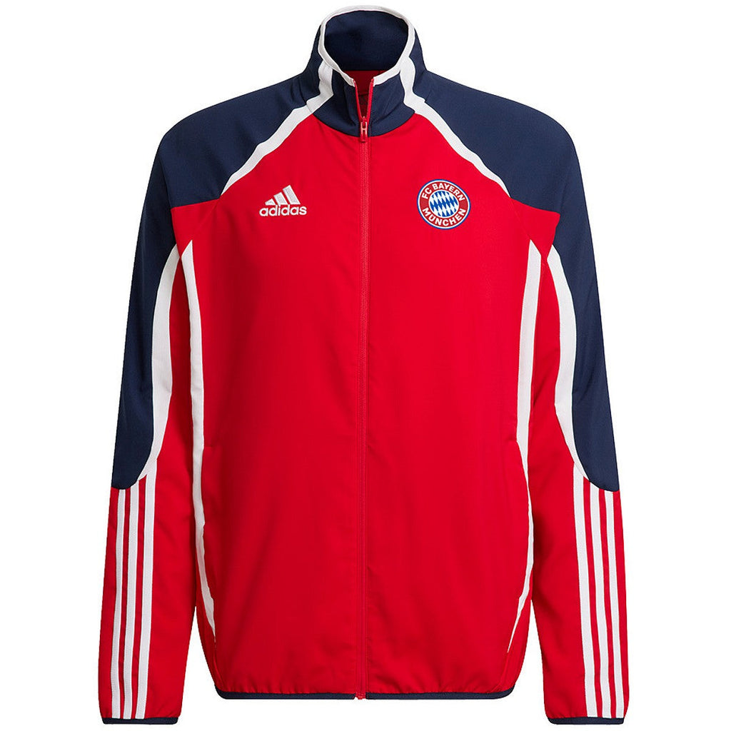 Bayern Munich retro woven presentation tracksuit 2022 - Adidas