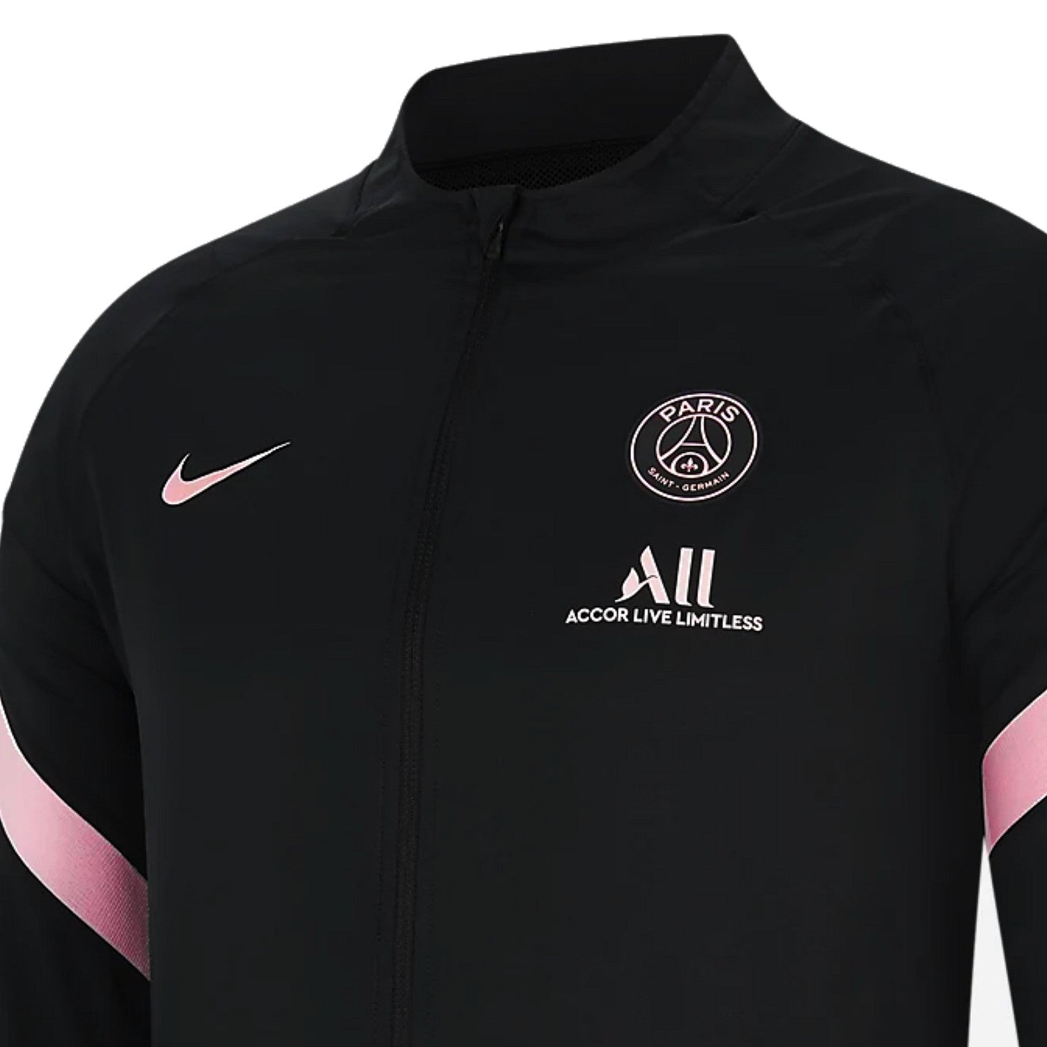 PSG black presentation Soccer tracksuit 2021/22 - Nike