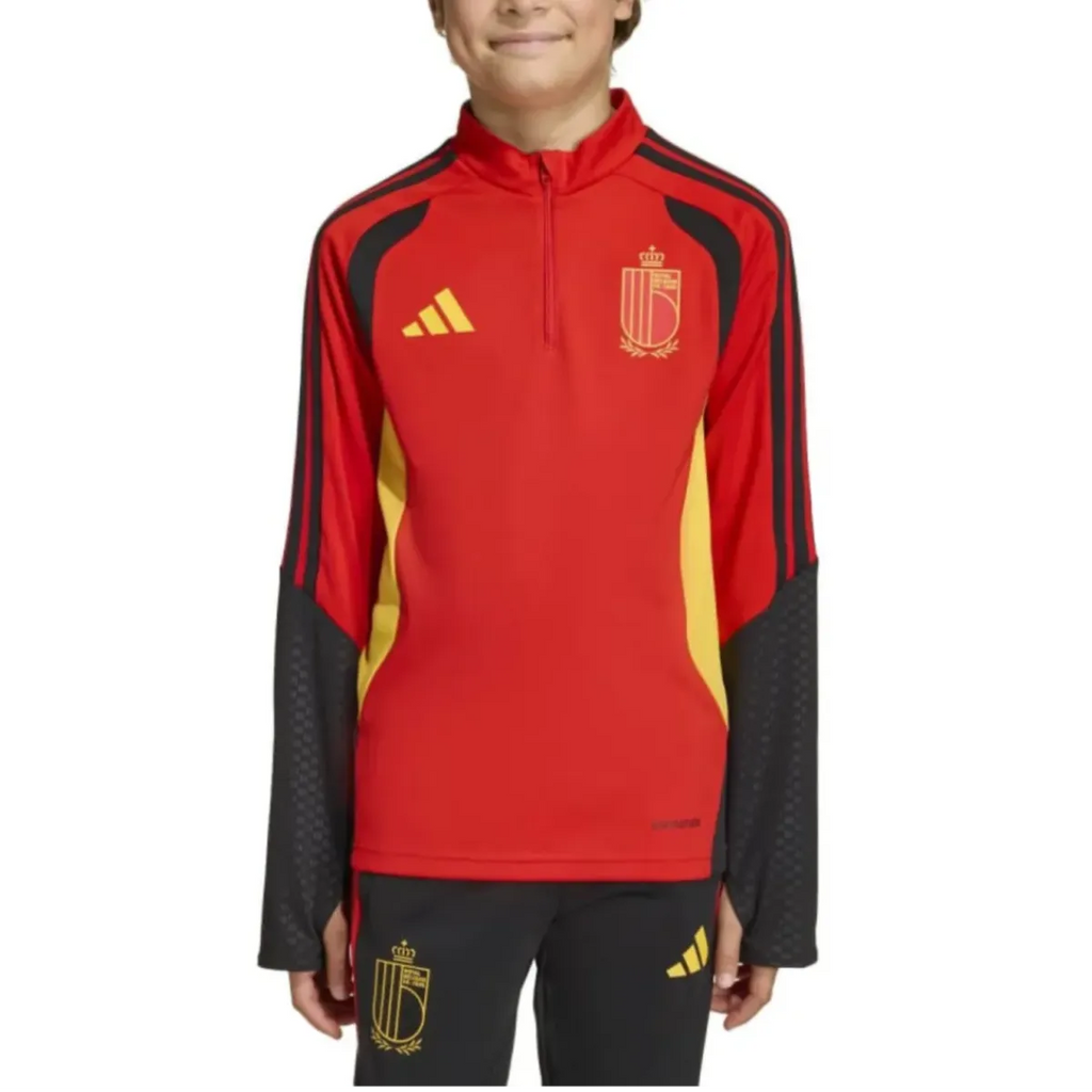 Kids - Belgium training technical soccer tracksuit 2026/27 - Adidas