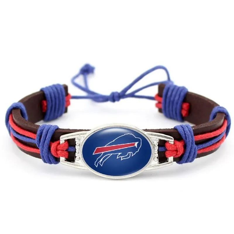 Hot NHL National Hockey League National Hockey League Leather Bracelet