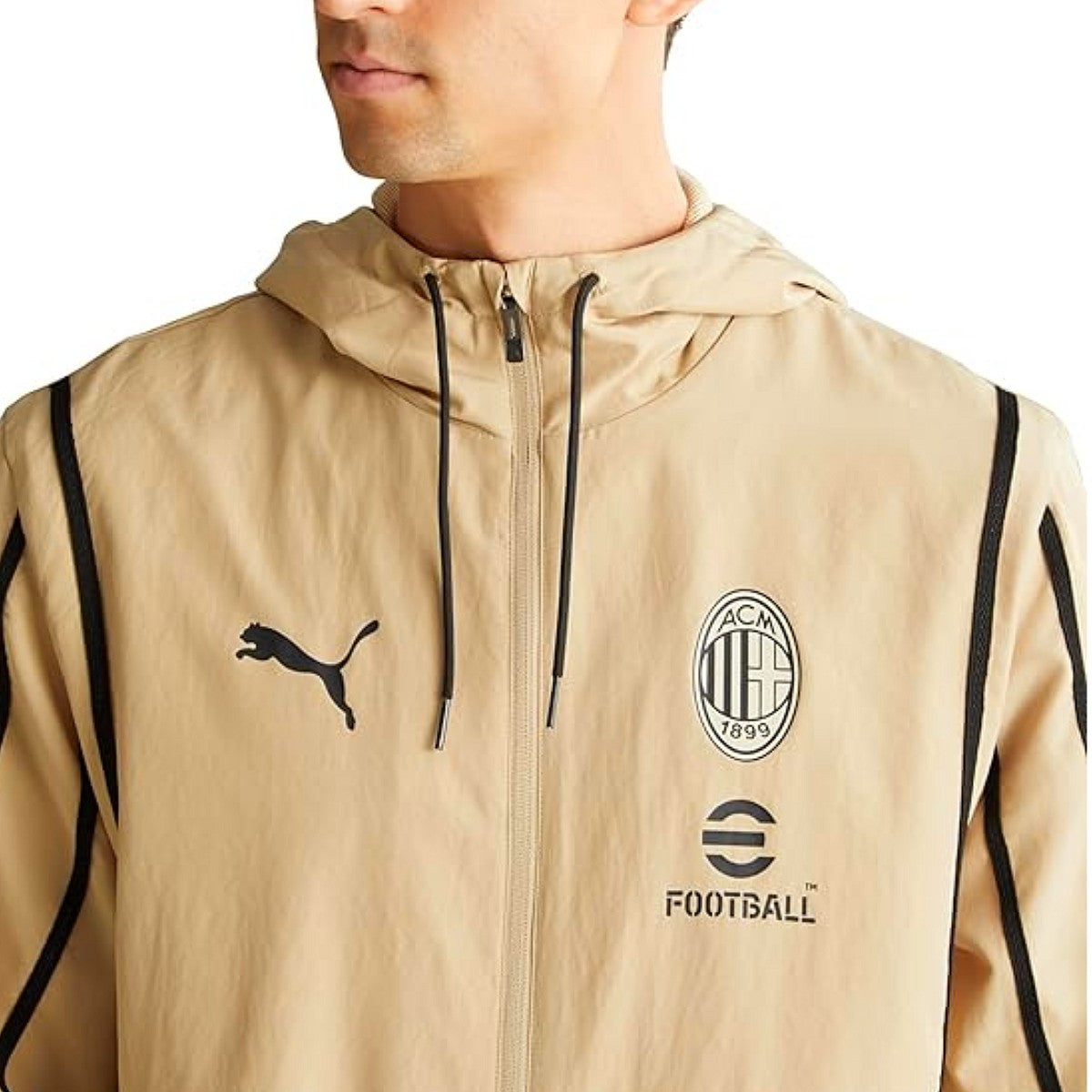 AC Milan woven pre-game presentation tracksuit 2024/25 gold - Puma
