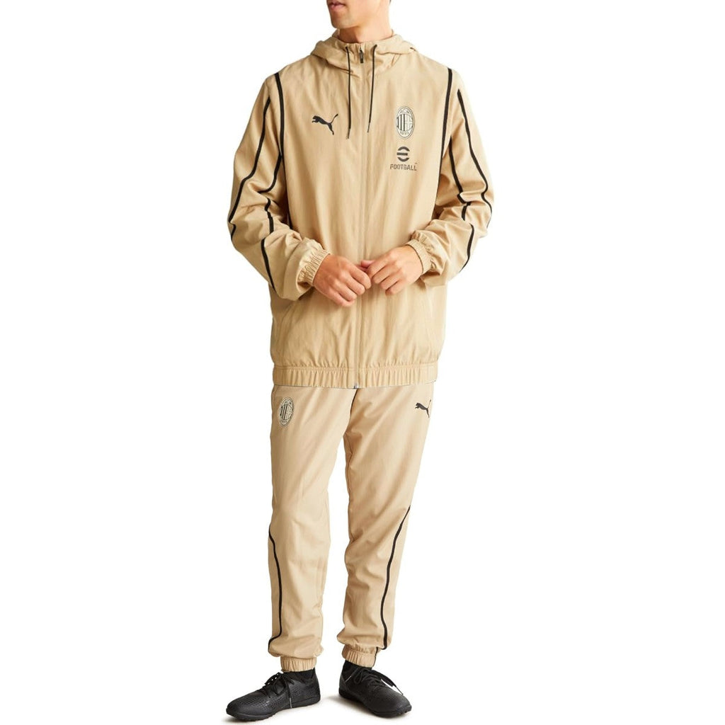 AC Milan woven pre-game presentation tracksuit 2024/25 gold - Puma