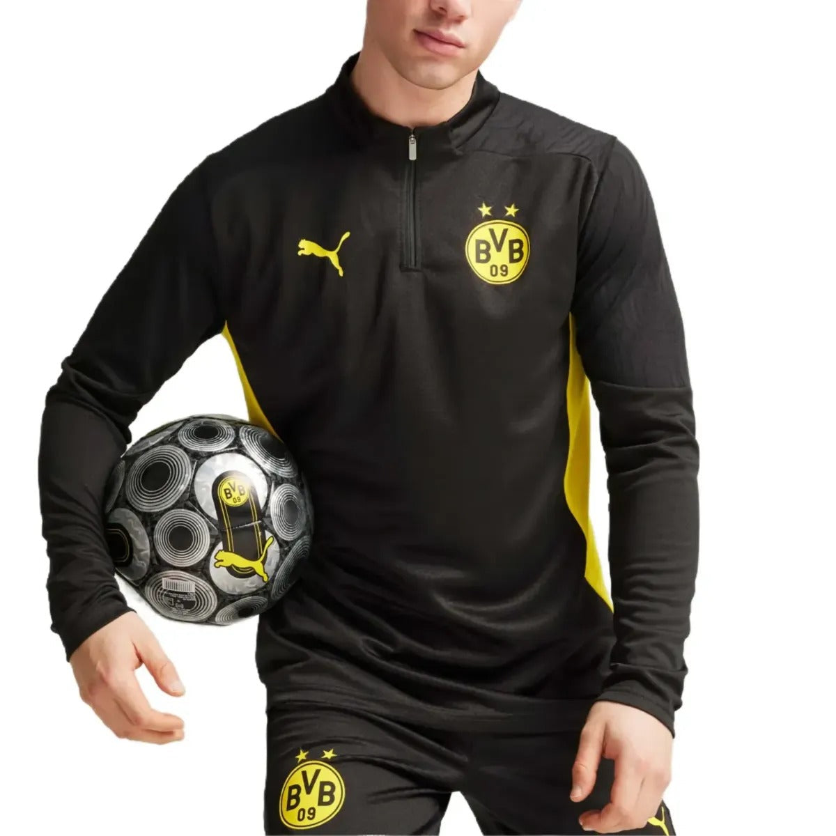 BVB Borussia Dortmund black training technical tracksuit 2024/25 - Puma