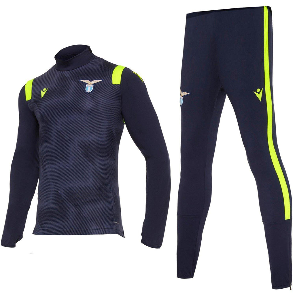 SS Lazio navy training technical Soccer tracksuit 2020/21 - Macron