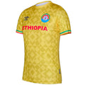 Ethiopia national team yellow Away soccer jersey 2021/22 - Umbro